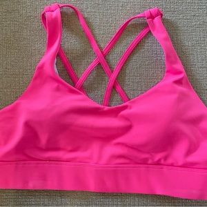 ZYIA Size XXL Hot Pink Light n Tight Strappy Bra